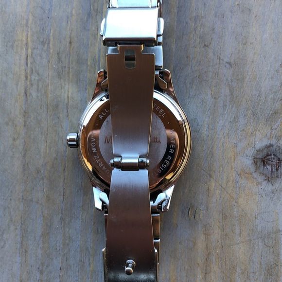 MOSSIMO Dutti RARE Retired Silver Stainless Steel Watch! EUC - Picture 10 of 14